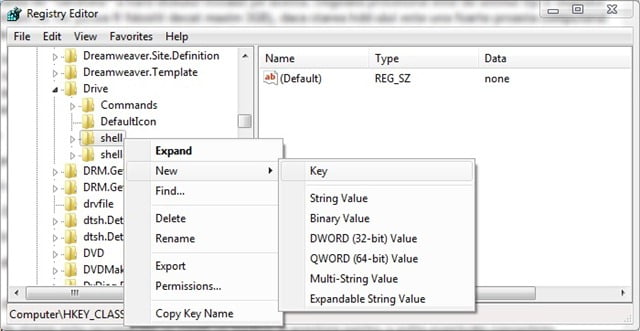 Cum sa adaugam Defragment in meniul de click dreapta din Win 7