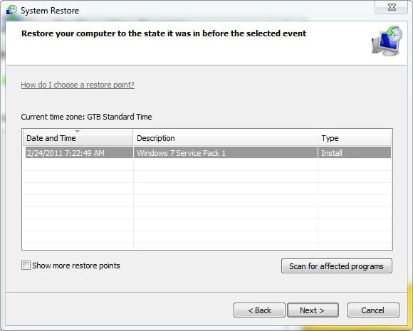 Win 7 Service Pack 1 Noutati si Dezinstalare