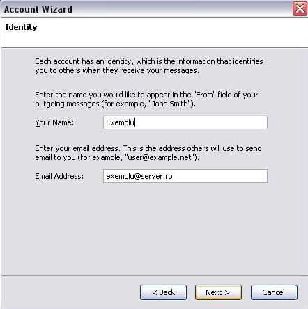 Configurare client de mail Mozilla Thunderbird