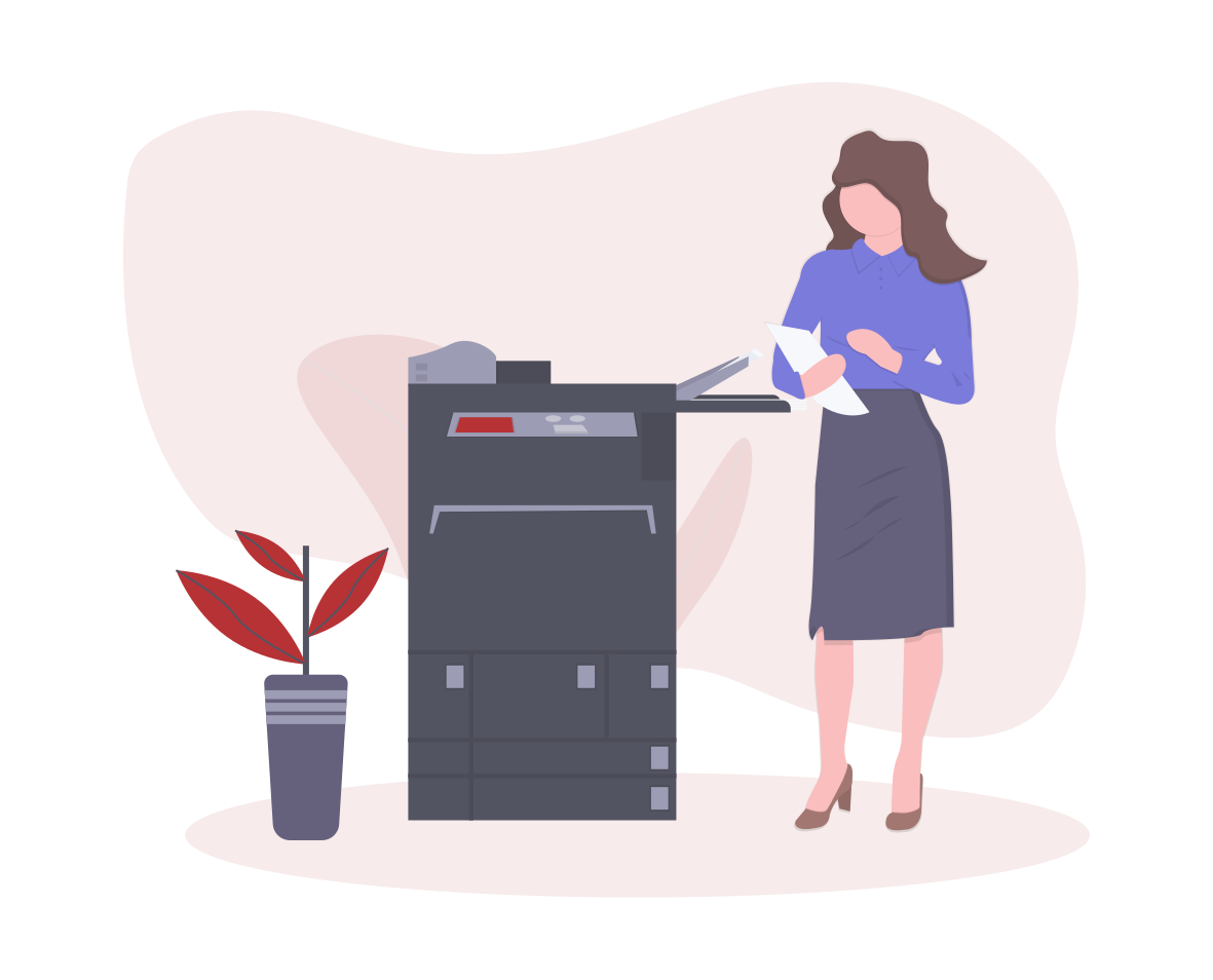 undraw_photocopy_gj0t Inchiriere echipamente - photocopy | HQ Level Business Services