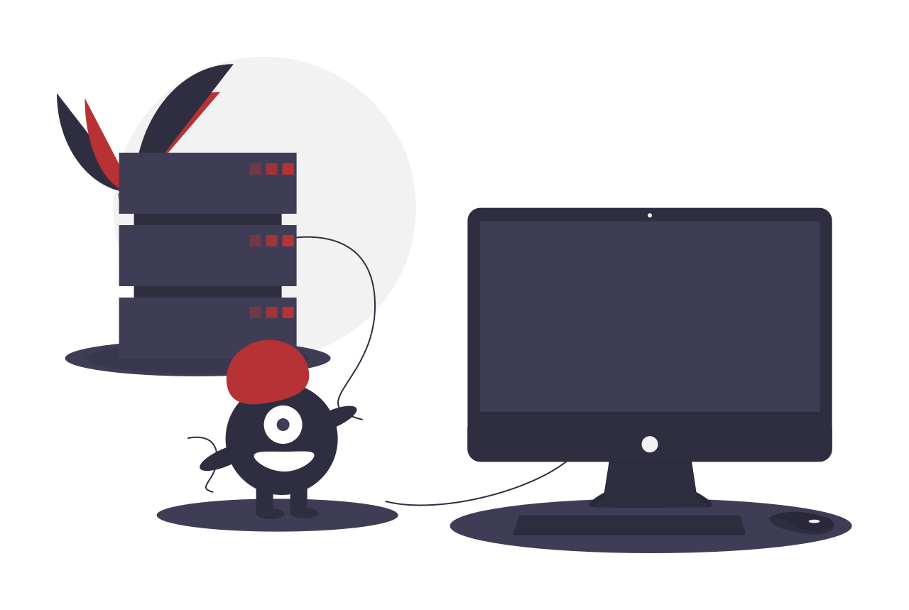 undraw_server_down_s4lk Administrare servere - server down | HQ Level Business Services