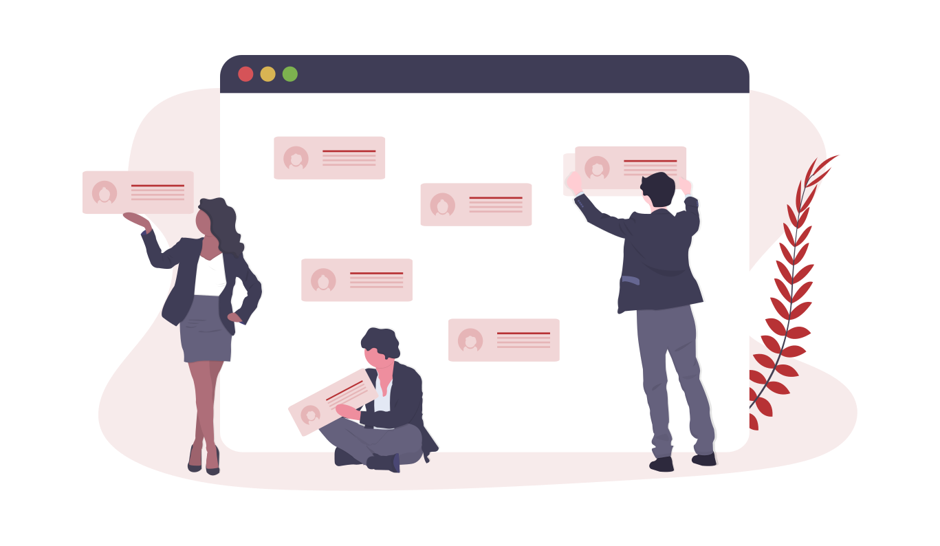 undraw_status_update_jjgk Web design - status update | HQ Level Business Services