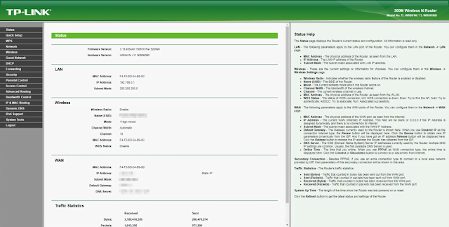 Cum poti face port forwarding unui DVR folosind un router TP-LINK - pasul 1